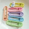 Clip de Pato Ovalado Mate Esmerilado Hueco de 6 cm Accesorios para Pinzas de Cabello Hechas a Mano con Pegamento de Crema Clip para Flequillo Clip para Flequillo