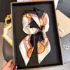 Bufanda Nueva Estampada Imitación Seda a Cuadros, Chal de Alta Gama, Bufanda para el Cuello con Protección Solar, Bufanda Profesional para el Cuello, Pañuelo para la Cabeza, Bufanda