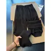 Pantalones casuales de chenille suave estilo americano para la calle, número de artículo K26403, especial P30