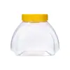 Botella de embalaje de alimentos semiesférica de PET, recipiente de embalaje, botella selladora dispensadora de adobo, tarro sellador de grado alimenticio de gran diámetro