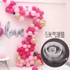 Decoración de Habitación de Boda Diseño Creativo Tiras de Conexión para Globos Cadena de Globos Asimétrica Transparente Cadena de Globos para Arco de Boda