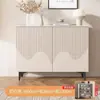 Aparador de pizarra estilo italiano, mueble de almacenamiento moderno minimalista para sala de estar, armario de cocina de lujo ligero, mueble de almacenamiento de té y vino montado en la pared