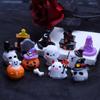 Calabaza Fantasma Brillante Tridimensional DIY Pegamento de Crema Casero Carcasa de Teléfono Móvil Adornos de Joyería Material de Accesorios de Resina para Joyería