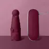 Paraguas de cápsula de bolsillo 50% de descuento sombrilla compacta portátil mini sombrilla para el sol para mujeres, protección UV, logo personalizable