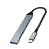 Estación de acoplamiento Typec expansor multi-puerto USB hub divisor para tableta dock de expansión para portátil