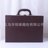 En stock nuevo seguro caja individual caja de almacenamiento de archivos de seguro de cuero de PU caja de regalo de póliza Pacific Xinhua