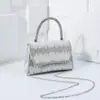 Bolsas Femininas Transfronteiriças, Novo Estilo, Elegantes e Requintadas, Bolsas de Banquete de Luxo, Bolsas de Festa, Bolsas de Mão, Bolsas de Pérola e Diamante