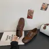 Zapatos de entrenamiento alemanes con estampado de leopardo, zapatos de moda retro para mujer, nuevo modelo de otoño, correa de doble hebilla, cómodos zapatos casual Mary Jane