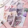 [Empaque independiente] Ropa interior japonesa transpirable sexy encaje femenina cintura cadera calzones señoras