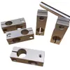 Conector en forma de cruz, abrazadera transversal de eje óptico, bloque de conexión, bloque fijo de bloqueo, abrazadera de fijación vertical de aluminio, asiento de abrazadera de eje óptico