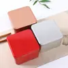 Caja Rectangular de Hierro Universal Grande en Blanco, Caja de Almacenamiento para Nido de Pájaro y Té de Bayas de Goji, Caja de Regalo Vintage Negra