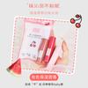 Colorido hidratante lip balm três- cor hidratante duradoura desvanece-se lip lines menina coringa barato atacado