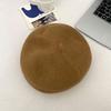 Boina circunferencia de cabeza grande mujer Negro Celebridad de Internet Combinable Sombrero de pintor Beilei verano cara delgada sombrero octogonal pequeño moda