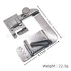 Máquina de Costura Doméstica Brother Singer Butterfly Heavy Duty Calcador Bainha Enrolada Calcador Bainha Tira de Tecido Acessórios Máquina de Costura