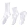 Meias esportivas masculinas primavera e outono algodão puro toalha fundo tubo médio meias masculinas fundo grosso badminton corrida basquete suor absorvente masculino