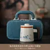 Caneca de Chá Forno Ru Caneca de Escritório Caneca Cerâmica Pessoal de Alta Qualidade com Tampa e Filtro para Separação de Água e Chá