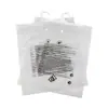 Fabricantes producen bolsa para colgar ropa de EPP gancho transparente bolsa de plástico bolsa de embalaje de plástico libre de polvo para EPP bolsa con botón