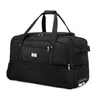Bolsa de Viaje con Ruedas de Capacidad Aumentada Transfronteriza Bolsa de Equipaje de Tela Oxford Bolsa de Carrito Plegable Bolsa de Movimiento de Tres Ruedas de Altura