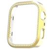 Caixa de PC recortada com diamante de linha única adequada para Huawei Watch Fit4Pro Fit4 Armação Protetora Capa Protetora de Diamante