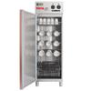 Shengto Gabinete de Desinfección de Alta Temperatura con Circulación de Aire Caliente Vertical Comercial Acero Inoxidable Desinfección Rápida de Platos de Comida Rápida Armario RTP500-B1