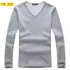 Roupa íntima térmica masculina outono e inverno, camiseta casual de manga comprida com forro de lã grossa, camisa básica de gola redonda masculina, outlet de fábrica