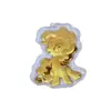Ouro Puro 999 Masculino e Feminino Estiloso Criativo Tendência Joia Pingente Fofo e Requintado Presente para Amigos Atacado