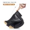 Botas Martin da Moda Espessas, Cor Sólida, Elegantes, Versáteis, Para Meia-idade, Forradas com Lã Grossa, Quentes
