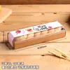 Caja de Empaque para Pastel de Frijol Mungo 6/10/12 Helado de Frijol Mungo Rollo de Pastel Largo Transparente Caja para Sushi Caja de Regalo Vacía