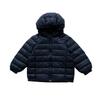 Chaqueta de Plumas con Color de Contraste para Niños 2025 Invierno Estilo Montaña Niñas Almacenamiento de Calor Top Cálido Chaqueta con Capucha y Cremallera para Niños