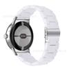 Aplicable a google nuevo reloj pixel google 1/2 correa de resina de tres cuentas correa de reloj acrílica acero inoxidable
