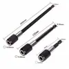 Varilla de Extensión Hexagonal de Liberación Rápida Auto-Bloqueante de 1/4 para Taladro Eléctrico Destornillador Adaptador Rápido Broca