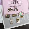 Accesorios de joyería coreana DIY K oro aleación gota de aceite colgante pequeño colgante de pulsera gota de aceite suministros para el hogar