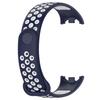 Adecuado para Xiaomi Mi Band 9 10 11 Correa de Dos Colores Mi Band8Nfc Pulsera con Hebilla Perforada con Tapón de Goma y Metal