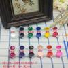 Pintura acrílica 3 ml 12 colores traje siamés pintura para colorear muñeca de yeso arte infantil pintura lote de fabricante