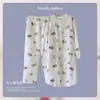 Xiyue Wholesale 10A Algodón de Aire Antibacteriano Vestido de Maternidad + Pantalones, Invierno Clase A Algodón Puro Grueso Bata de Noche de Lactancia para Mujeres Embarazadas