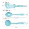 Venta al por mayor de fábrica espátula cocina cocina paja de trigo juego de tres piezas cuchara de sopa de paja de trigo pala para freír pala para polvos juego de vajilla