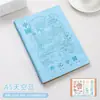 Cuaderno Estampado Casual Nuevo A5 Personalizado de Hojas Sueltas Marcapáginas Extraíble Serie China Exquisito Libro de Check-In de Viaje