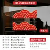 Decoraciones del Festival de Mediados de Otoño y el Día Nacional: Adornos rojos chinos creativos para ventanas, exhibiciones de ventanas para eventos en centros comerciales y pegatinas electrostáticas para vidrio