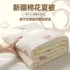 Colcha de Verão Acolchoada de Algodão Lavável Grau de Sono Suave Quilt de Algodão de Xinjiang Colcha Fresca de Verão Colcha de Ar Condicionado Manta Lavável à Máquina Sem Bolinhas