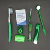 Productos de Comercio Exterior Kit de Cuidado Bucal Juego de Ocho Piezas para Cuidado Dental Hilo Dental Cepillo de Dientes Espejo Bucal