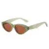 Gafas de Moda Europeas y Americanas Transfronterizas Nuevas Gafas de Sol con Estampado de Leopardo Simple Gafas de Sol Ojo de Gato de Moda Personalizadas Gafas de Sol Retro para Fiesta para Mujeres