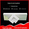 Cantoneiras de Plástico ABS para Armários, Cantoneiras de Conexão para Armários de Roupa, Protetores de Canto Ajustáveis para Armários, Cantoneiras Planas
