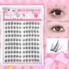 Pestañas Postizas Girasol Natural Realista Maquillaje Artista Pestañas Mujeres Segmentadas Perezosas Autoadhesivas Pestañas Mayoreo