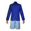 Roupas Cosplay Conan Anime Cosplay Masculina e Feminina Infantil Roupa Edogawa Conan Terno Uniforme Azul
