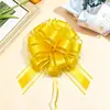 Transfronterizo 50# Macarrón Suya Bola Flor Festividad Regalo de Navidad Joyería Decoración Flor Estéreo Cinta Floral 7 pulgadas