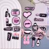 Comercio Electrónico Transfronterizo Serie de Cosméticos Accesorios Accesorios Parche Adhesivo Suave Zapatos Flor Funda para Teléfono Móvil Equipaje Accesorios DIY Parche