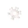 Anel de travamento de floco de neve Silicone Anel de sol flutuante Anel de olho de ovelha Brinquedo sexual Suprimentos para adultos Paquerando utensílios sexuais
