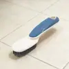 Escova Multifuncional para Sapatos de Cerdas Duras com Cabo Longo, Escova Doméstica para Limpeza de Sapatos, Escova de Lavanderia, Escova para Remoção de Manchas, Escova para Limpeza de Sapatos Brancos, Escova de Limpeza com Cabo Longo