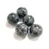 Amazon Cross-Border Venda Quente Cristal Rosa Natural 20mm Contas Redondas Não Porosas Pedra Solta Acessórios para Pulseira DIY Fabricante Atacado