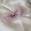 Pinza para el Cabello de Mariposa de Verano Súper Hada Modelo Nuevo 2026 Tela Transparente Pinza Superior de Gama Alta para Peinado Semirecogido Pinza de Primavera